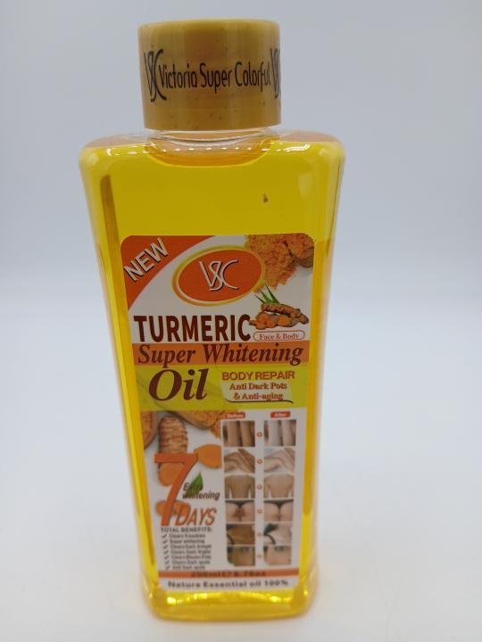HUILE TUMERIC veet gold 200ml Clarifiant hydratant