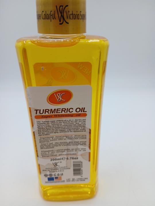 HUILE TUMERIC veet gold 200ml Clarifiant hydratant - Imagen 2