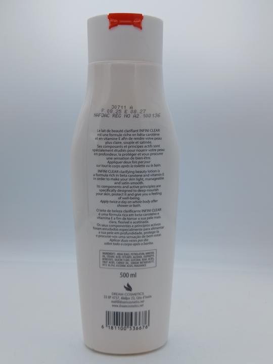 Infini Clear Lait Corporel Anti-Taches – 500ml - Imagen 2