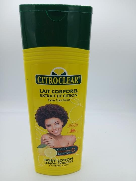 Lait Citro clear , lait corporelle Extrait de de Citron 500ml