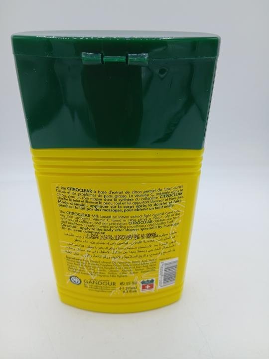 Lait Citro clear , lait corporelle Extrait de de Citron 275ml - Imagen 2