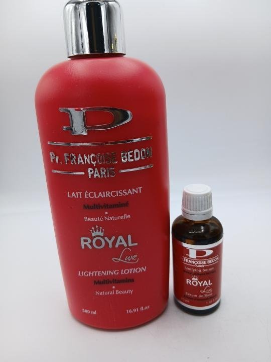 Francoise Bedon Lait Royal 500ml anti taches ,  Et huile Royal