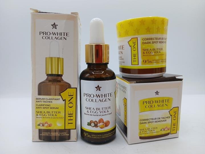 Pro white collagen serum et creme visage clarifiant - Imagen 2