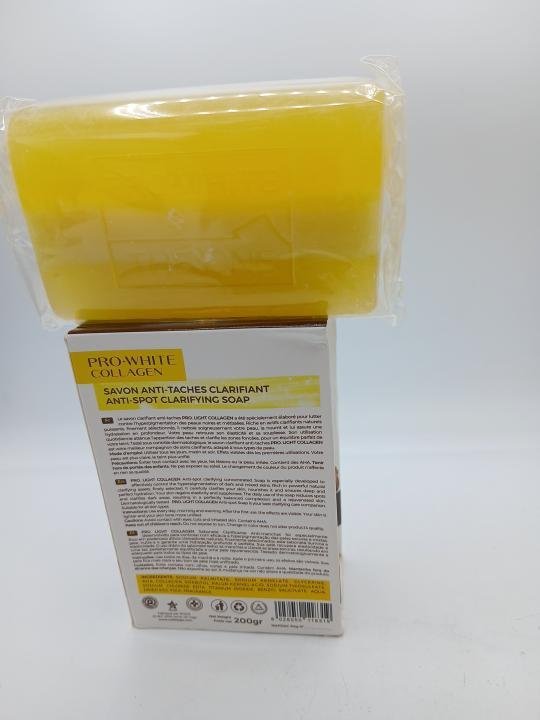 Savon gommant Pro white Collagen Clarifiant - Imagen 2