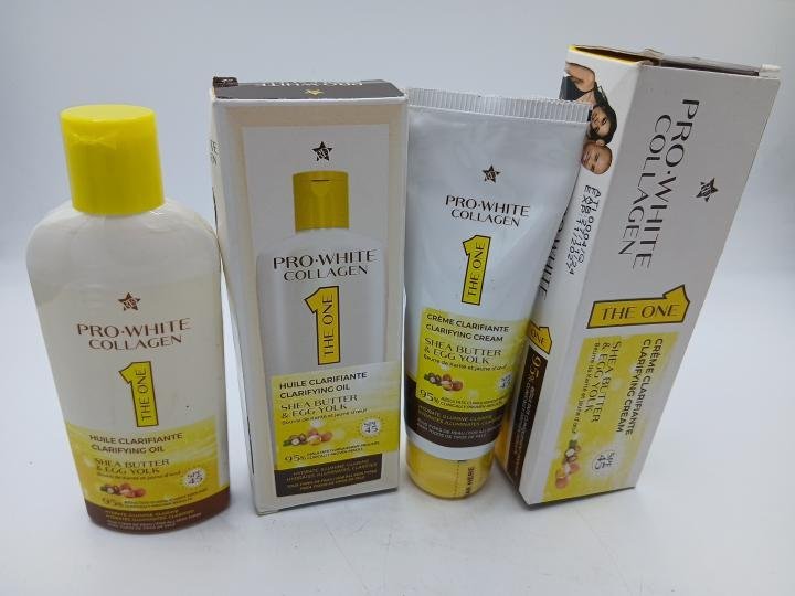 Creme Pro White Collagen Huile et Creme Tube clarifiant - Imagen 2