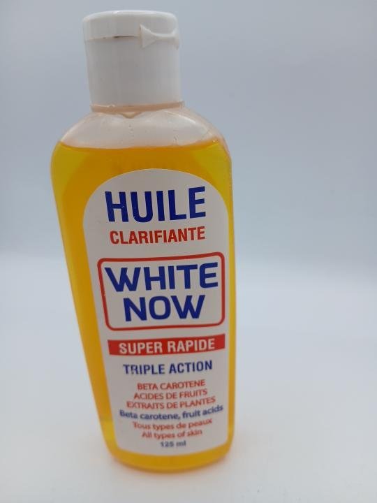 Huile White Now , clarifiant, anti taches tres doux tres efficace 125ml