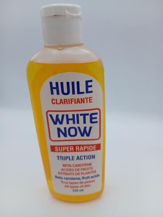 Huile White Now , clarifiant, anti taches tres doux tres efficace 125ml - Imagen 3