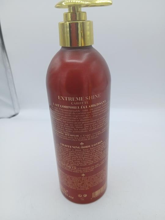 Lait QEI PLUS PARIS Etreme shine Carotte Luxe eclaircissant 500ml - Imagen 2