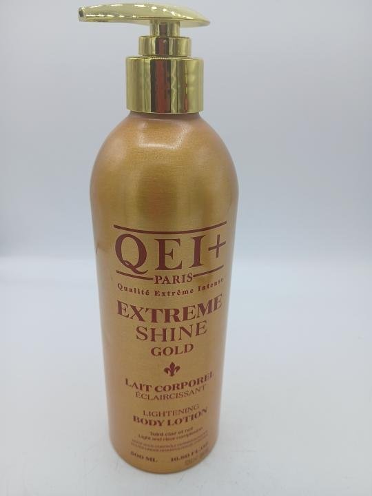 Lait QEI PLUS PARIS Etreme shine Luxe eclaircissant 500ml