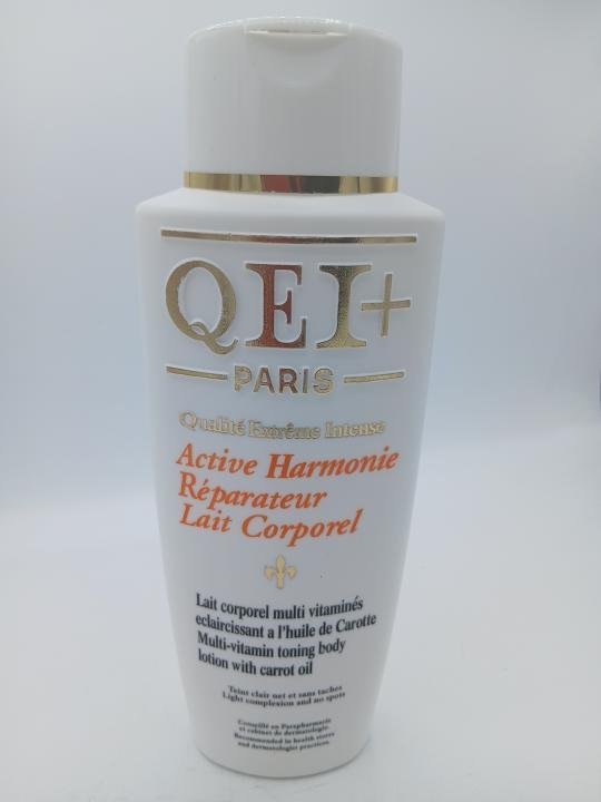 Lait corporelle QEI Plus Active Harmonie harmonie reparateur 500ml