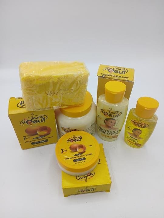 Gamme Jaune D'oeuf 5 pieces avec savon - Imagen 2