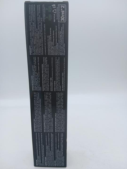 Teinture permanent pour cheveux, couleur noir SUPER BLACK DEXE - Imagen 3