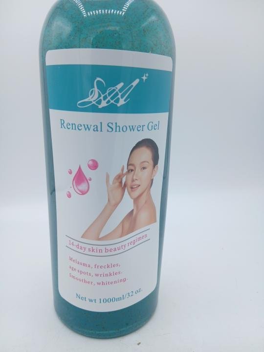 Saam Gel Douche Renouveleur De Teint , Anti Tâches, Anti Vieillesse 1000ml - Imagen 3