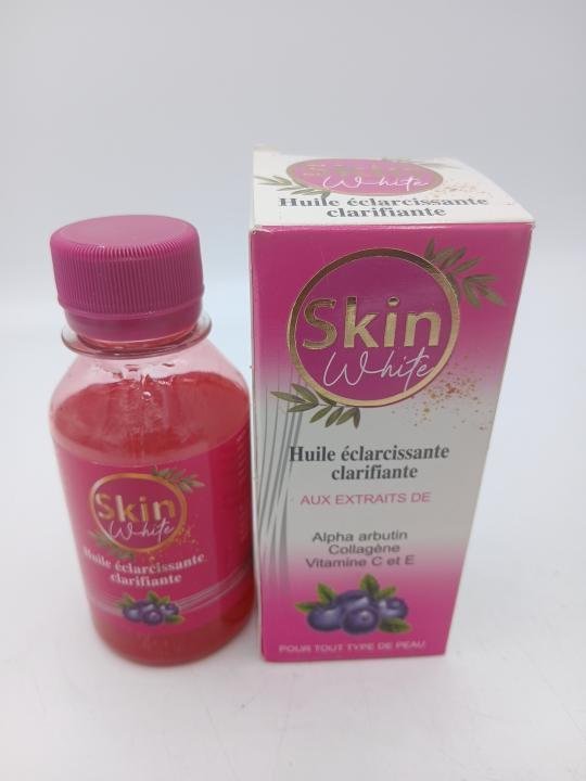 Huile Skin White à la gutathione100ml - Imagen 3