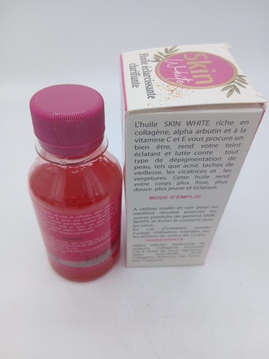 Huile Skin White à la gutathione100ml - Imagen 2