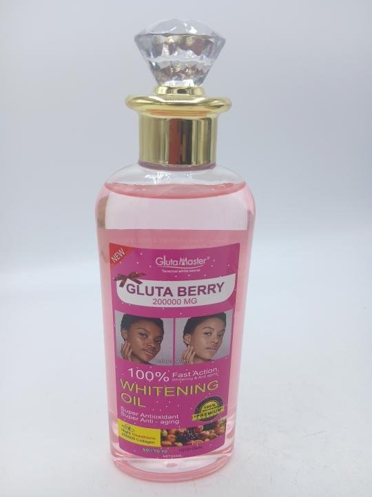 Serum gluta berry aux glutathione et acides des fruits 100ml visage et corp , eblouir votre teint