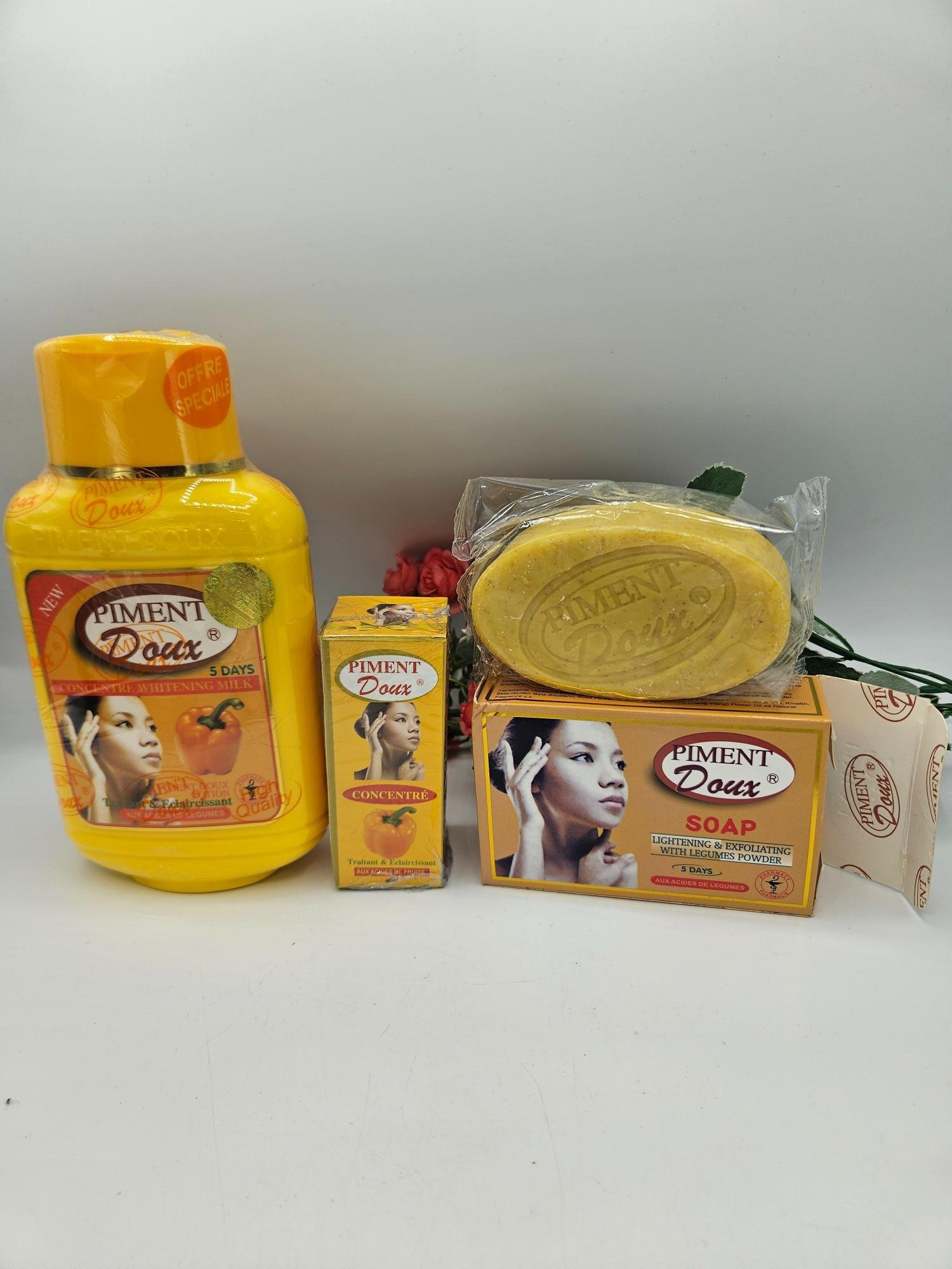 Piment Doux Lait 500ml savon et concentrée - Imagen 2