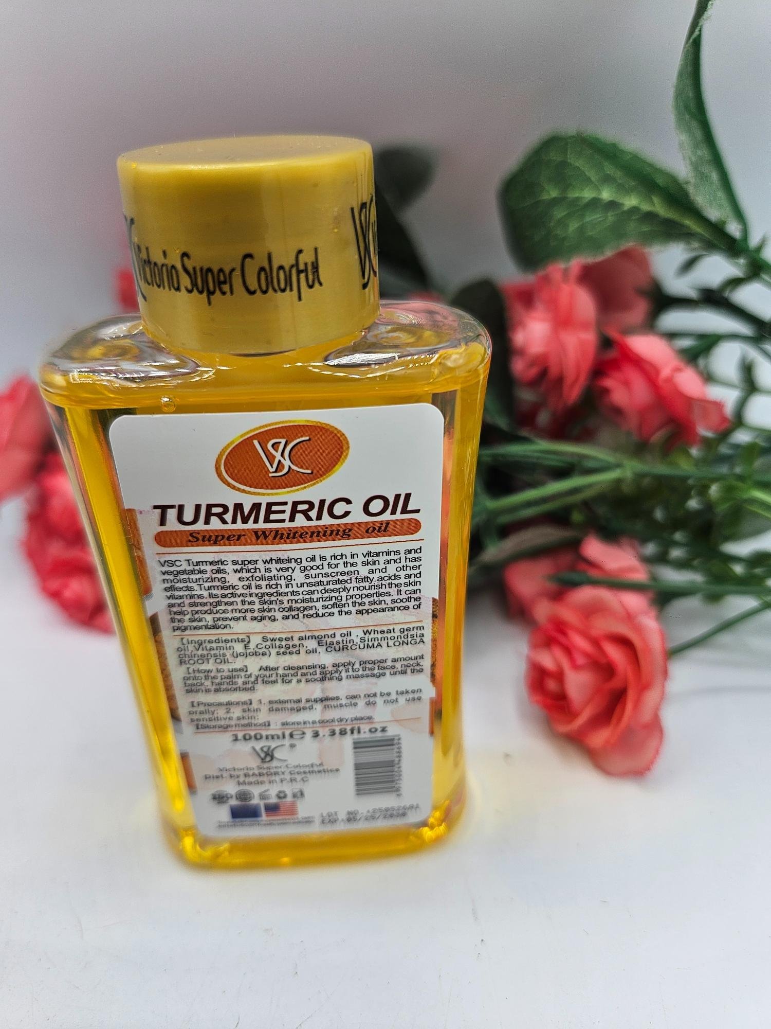 Huile tumeric hydratante, nourissante et clarifiante 100ml - Imagen 2
