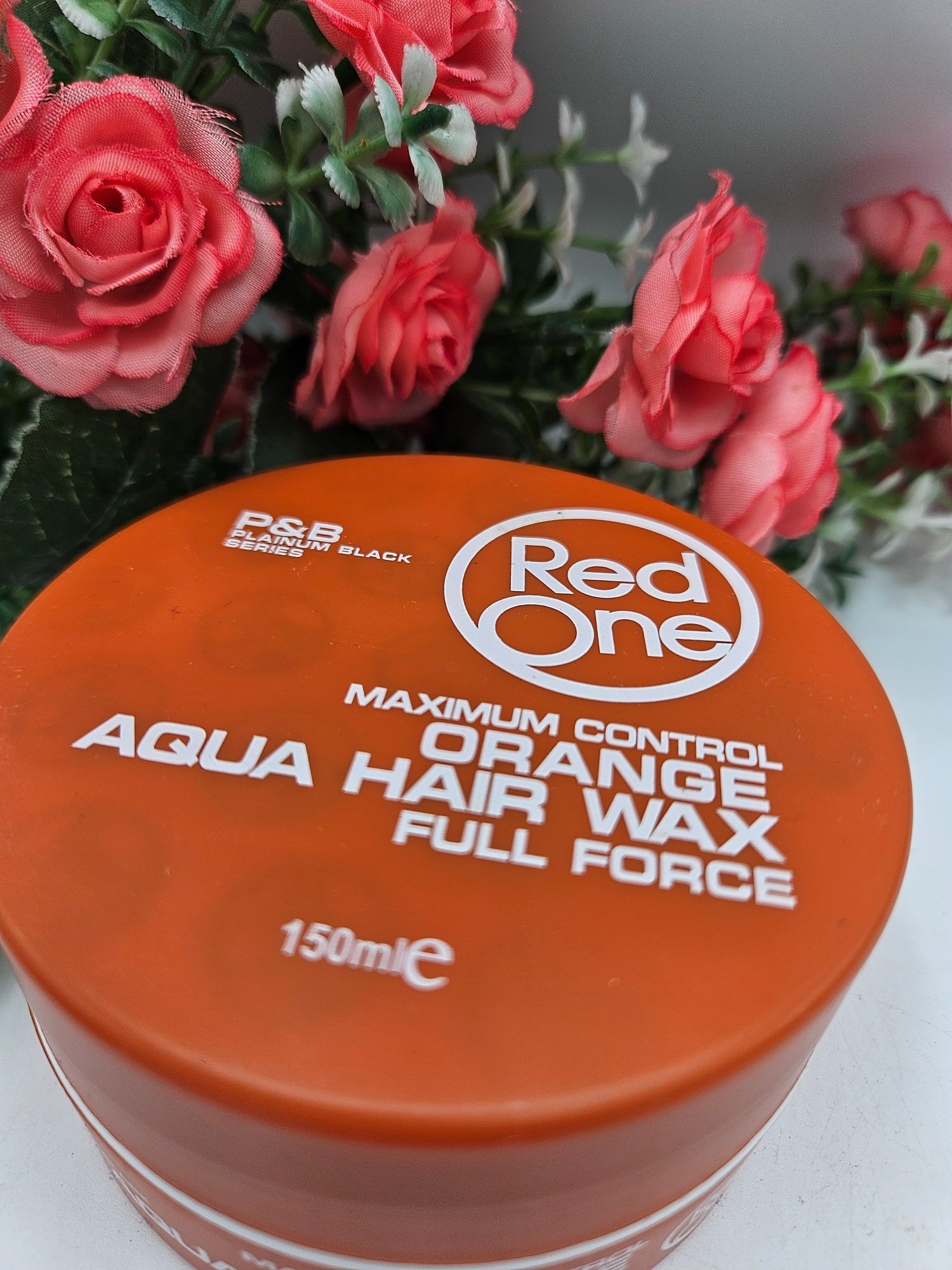 Red one Aqua cire sculptant pour cheveux 150ml Orange - Imagen 2