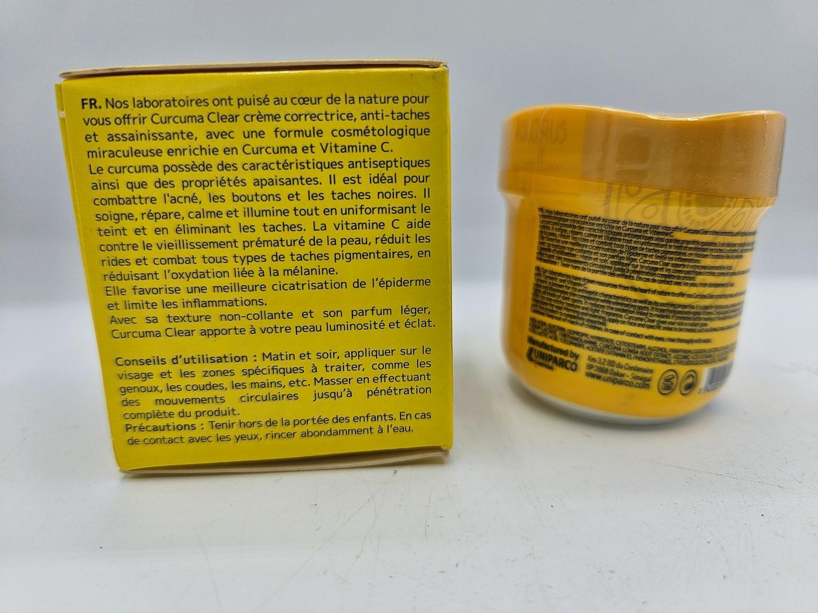 Creme visage curcuma anti taches 30ml - Imagen 2