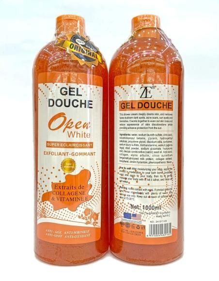Gel douche clarifiant Open White 1000ML