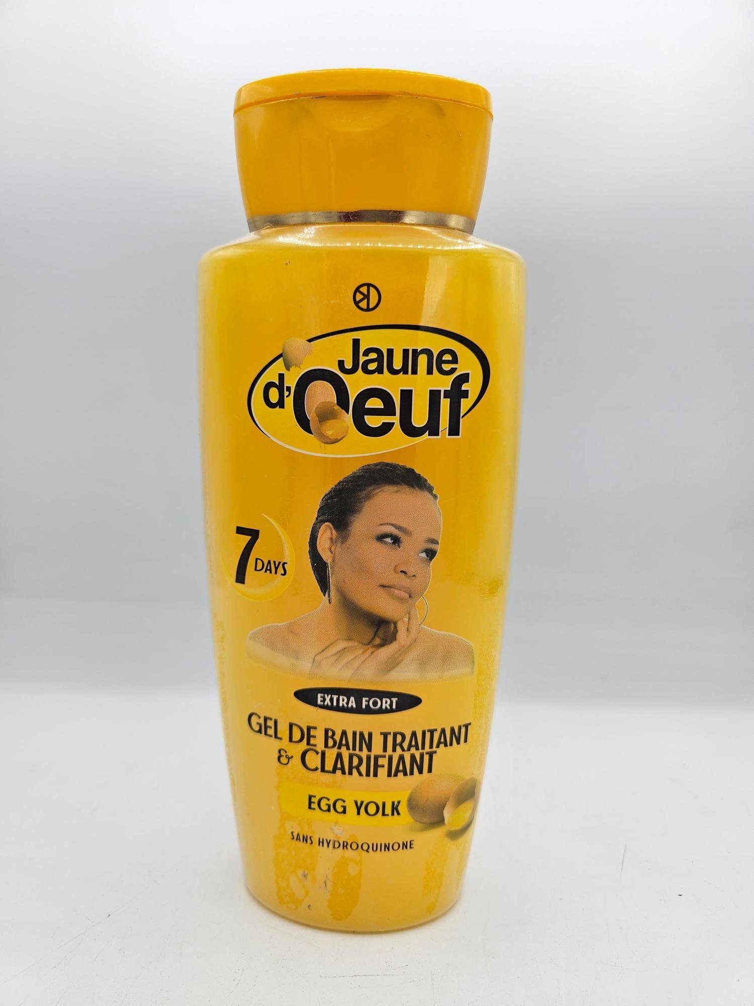 Jaune d'Oeuf Gel Douche 4500ml anti taches concentré clarifiant et efficace