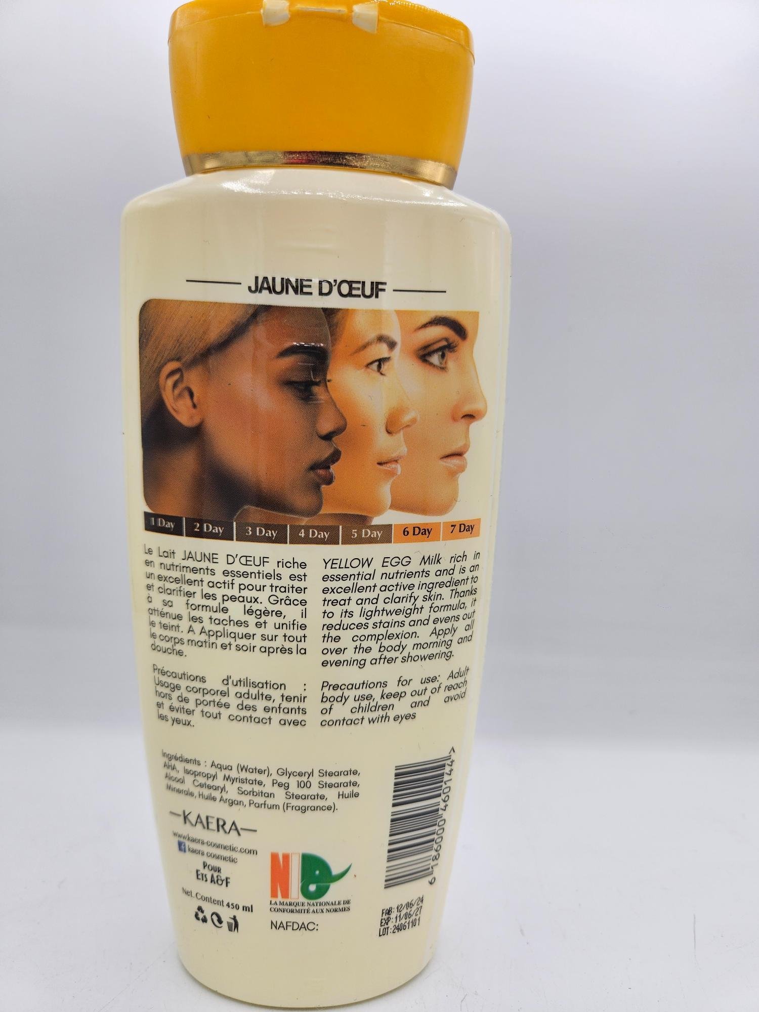 Jaune d'Oeuf Lait 4500ml anti taches concentré clarifiant et efficace - Imagen 4