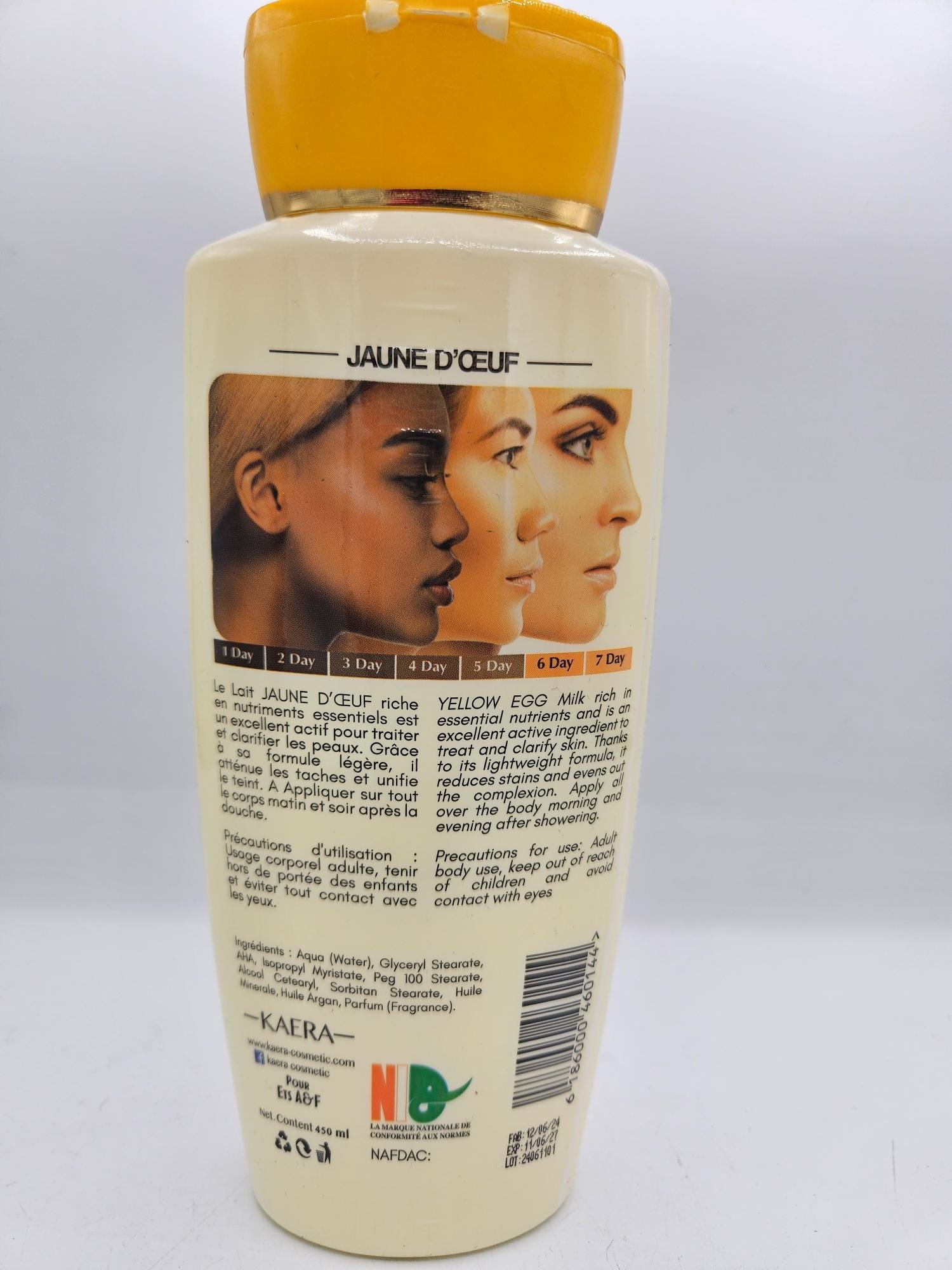 Jaune d'Oeuf Lait 4500ml anti taches concentré clarifiant et efficace - Imagen 2