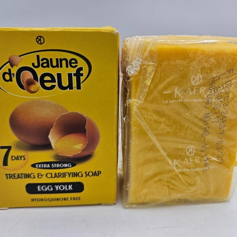 Jaune d'Oeuf Savon  anti taches concentré clarifiant et  efficace