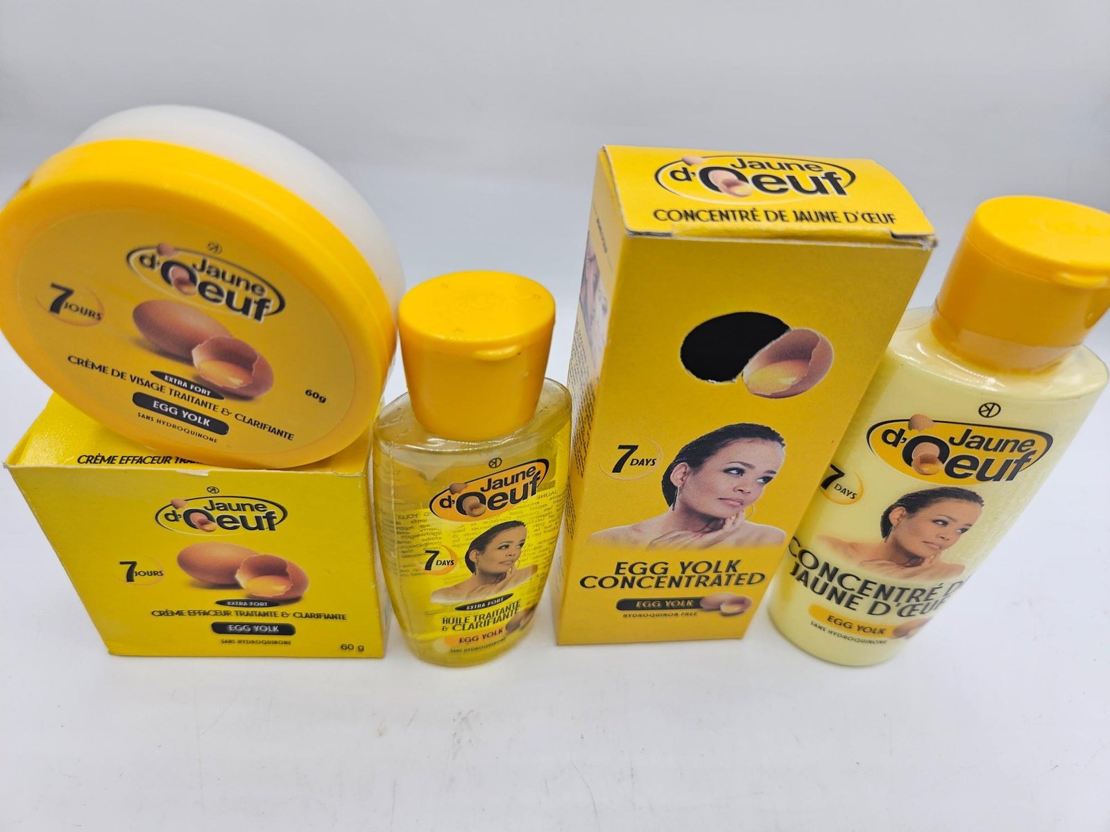 Jaune d'Oeuf , crème visage Huile et concentré anti taches concentré clarifiant et efficace - Imagen 4