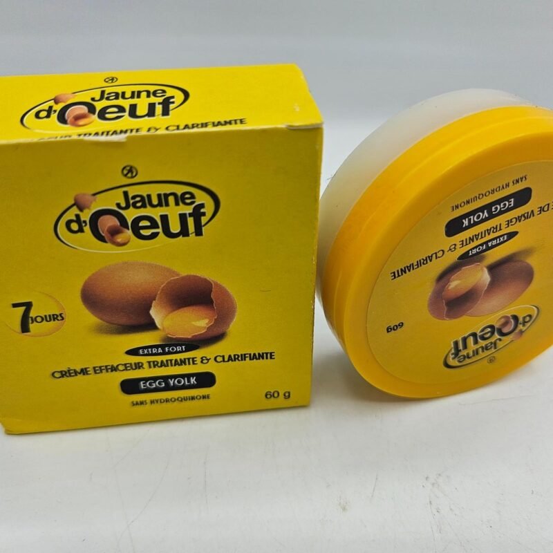 Jaune d'Oeuf , crème visage anti taches concentré clarifiant et  efficace