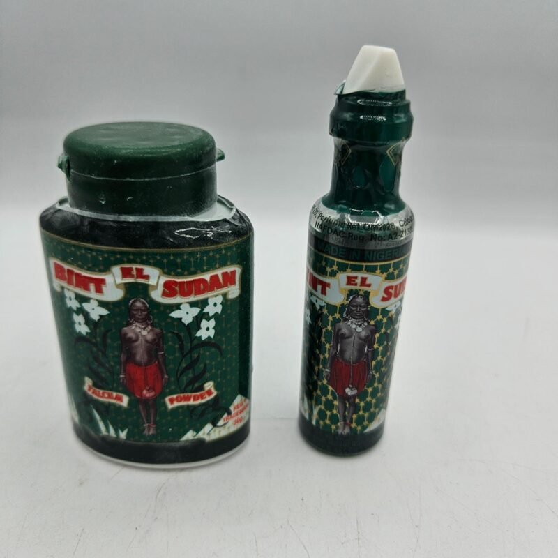 Bintu el Sudan vert parfum et talc spirituel
