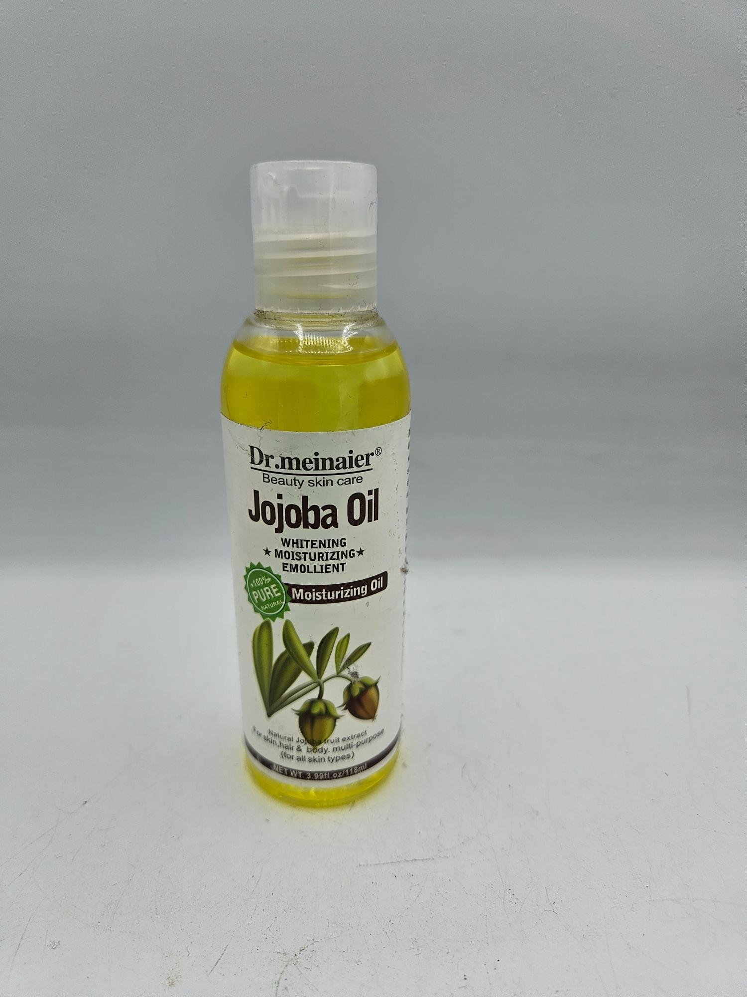 huile de jojoba por corp et cheveux