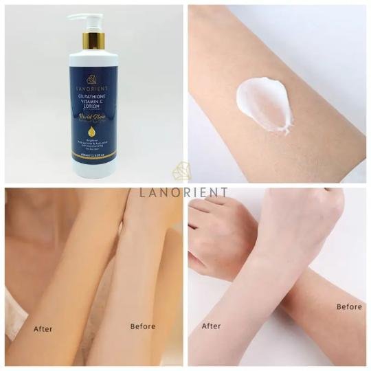 Lait corporelle Lanorient glutathione à la vitamine C 500ml - Imagen 2