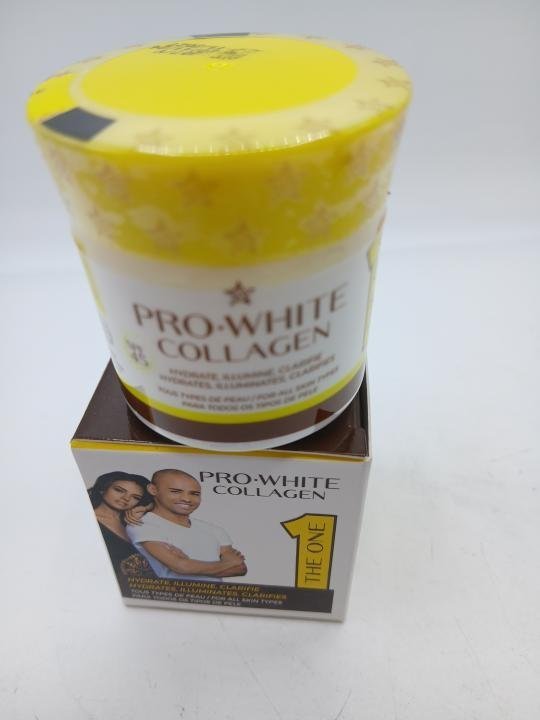 Crema Facial Pro White Collagen Aclarante e Hidratante