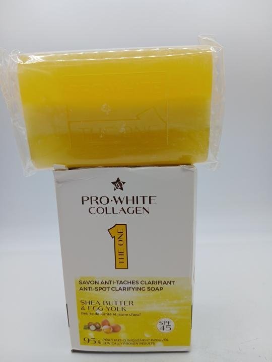 Jabón Exfoliante Pro White Collagen Aclarante