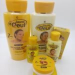 Pack Jaune d’Œuf de 5 Piezas con Gel de Ducha y Leche Corporal
