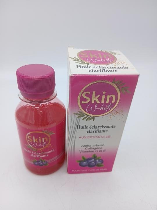 Huile Skin White  à la gutathione 100ml