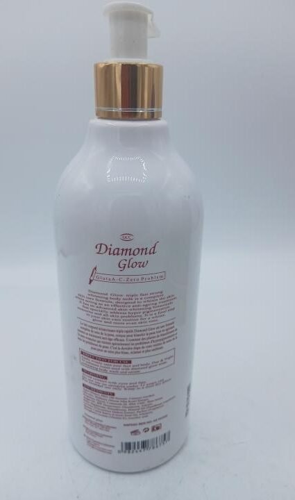 Lait Diamond Glow 500 ml – Leche Corporal Iluminadora e Hidratante para una Piel Radiante