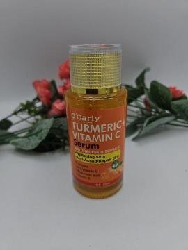 Tumeric à la vitamin C, Huile clarifiante,  reparatrice a laVitamine C  et Curcuma anti taches 100ml