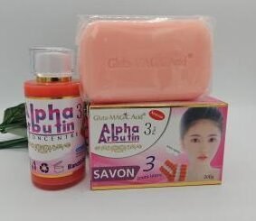 Serum Alpha Arbutin 3 plus 100ml et son Savon pour un teint parfait