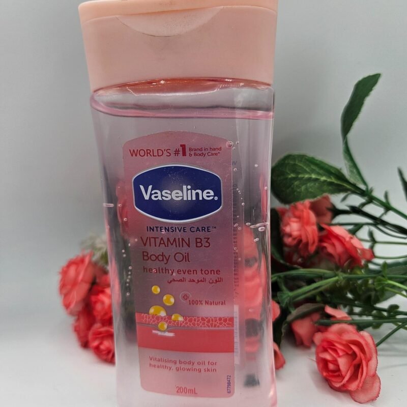 Huile vaseline Even tone 200ml hydratante clarifiant