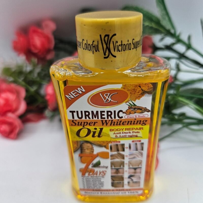Huile tumeric hydratante, nourissante et clarifiante 100ml